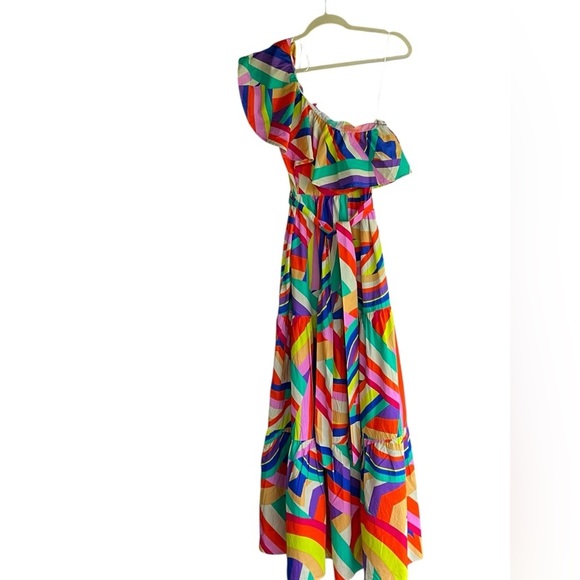 Flying Tomato Colorful Geometric Maxi Dress - Picture 10 of 12